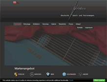 Tablet Screenshot of janzen-klassik.de